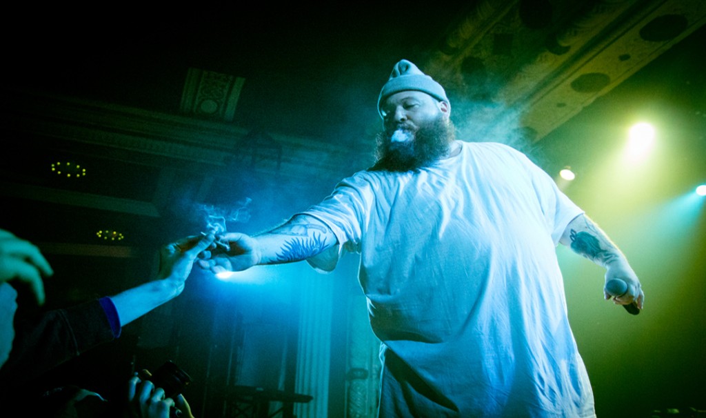 Action Bronson Lights Up OnStage Stoner Blog